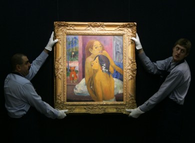 'Deux Femme' by Paul Gauguin sold at auction in 2006 for $19.2 million.