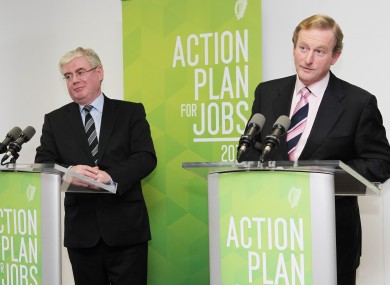 Tánaiste Eamon Gilmore and Taoiseach Enda Kenny will have some reshuffling to do later this year.