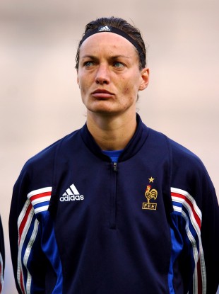 Corinne Diacre is a former captain of the French woman's team.