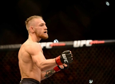 Conor McGregor: will fight again in Las Vegas this September.