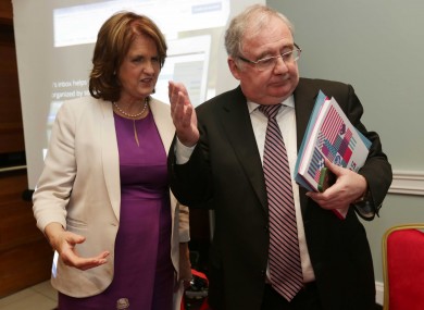 Pat Rabbitte has been dropped from Cabinet.