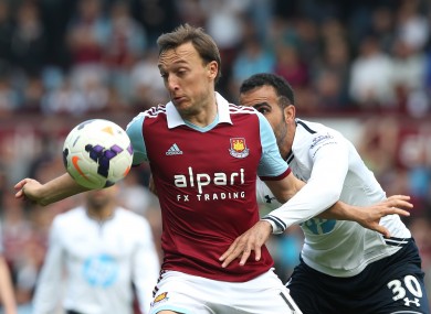 Mark Noble is a first-team regular in Sam Allardyce's West Ham side.