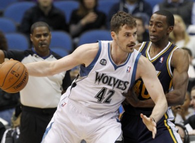 Kevin Love has joined Lebron James and Kyrie Irving in Cleveland.