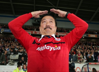 Vincent Tan: the man in charge at Cardiff.