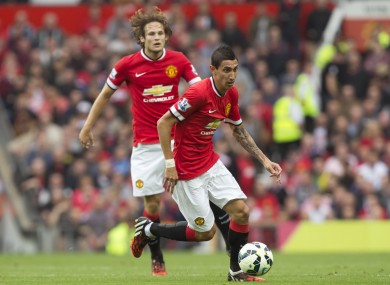 Di Maria was instrumental for Manchester United today.