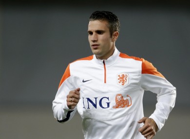 Robin van Persie decided to continue his international career after the World Cup.