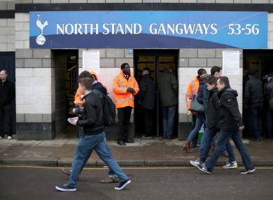 A new 56,250-capacity stadium is due to be built next to White Hart Lane.