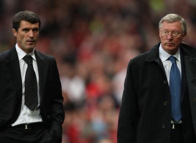 Ferguson and Keane famously fell out after the latter's controversial departure from Man United.