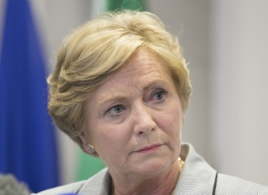 Serious Frances Fitzgerald