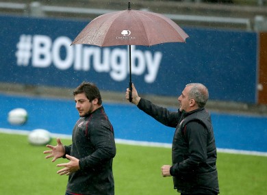 Prop Davit Kubriashvili plays for Stade Français in the Top 14.