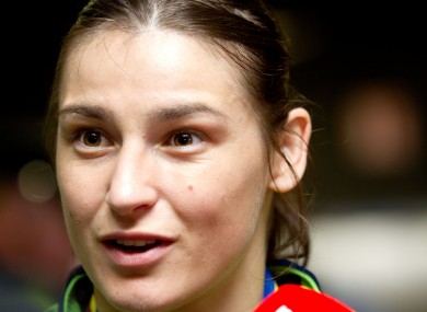 Taylor is through to the semi-finals of the AIBA World Championships (file pic).