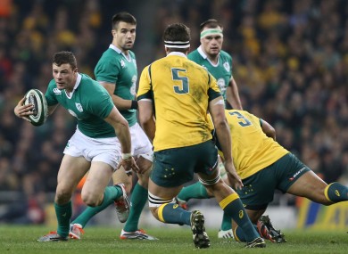 Henshaw: Australia win was only his fifth senior cap.