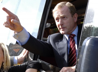 Enda Kenny during a previous referendum campaign