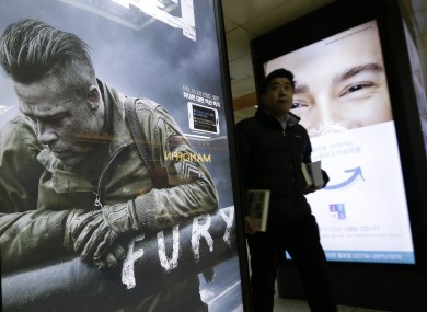 Fury was one of the unreleased movies leaked after the cyber attack on Sony Pictures.