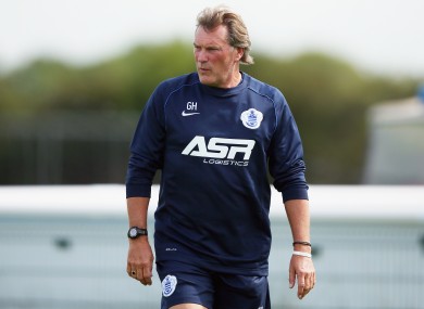 Hoddle: one of the names in the mix for the Newcastle job.