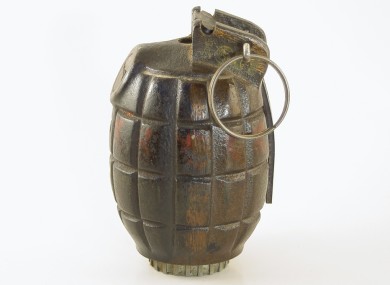 File photo of a Mills grenade.