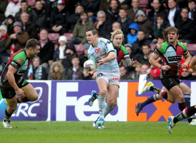 Sexton is in line to start for Racing Metro this weekend.