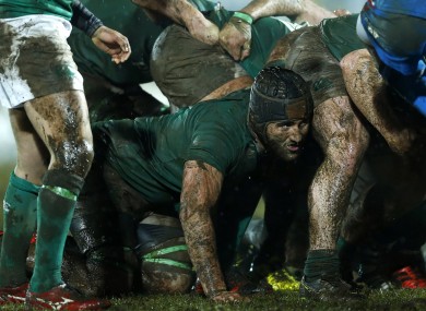The Ireland U20s took on Italy in difficult conditions last week.