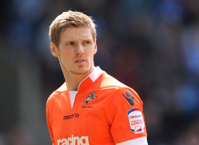 Keogh previously played for a number of English clubs including Millwall.