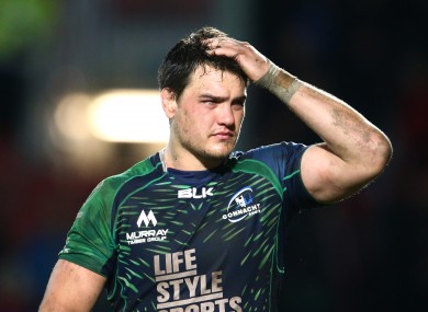 Quinn Roux, a big factor in Connacht's impressive form this season.