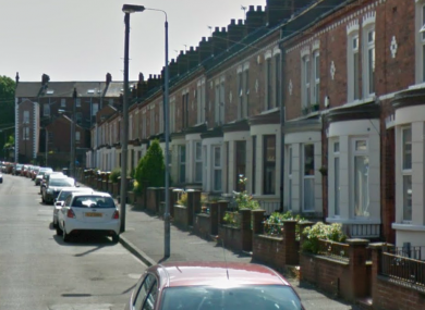 File photo of the road where the man's body was found.