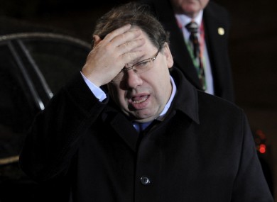 Former taoiseach Brian Cowen