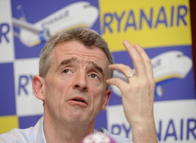 Ryanair CEO Michael O'Leary