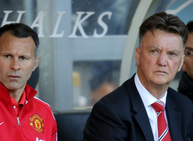 Louis van Gaal oversaw United's fourth-place finish this season.