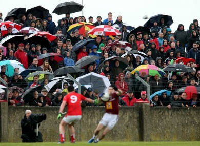The weather in Drogheda was pretty similar to the rest of the country: miserable.