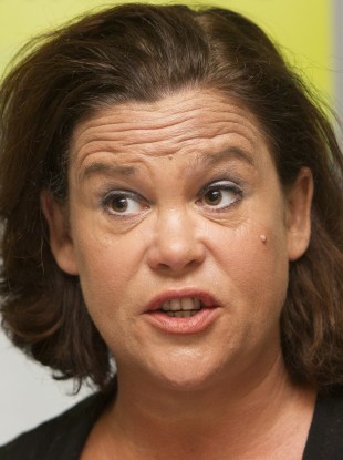 Mary Lou McDonald is among the opposition politicians meeting with Michael Noonan this evening.