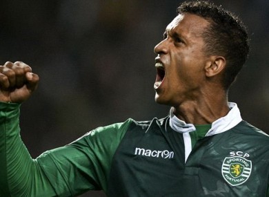 Nani impressed on loan last season at Sporting.