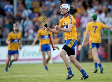 Clare U21 hurling captain Conor Cleary.
