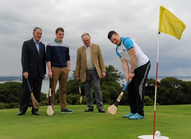 Liam Rushe was on hand to help launch the new sport.