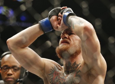 McGregor is now ranked 14th in the Pound-for-Pound list.