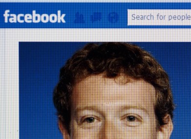 Facebook CEO Mark Zuckerberg's Facebook page in 2013