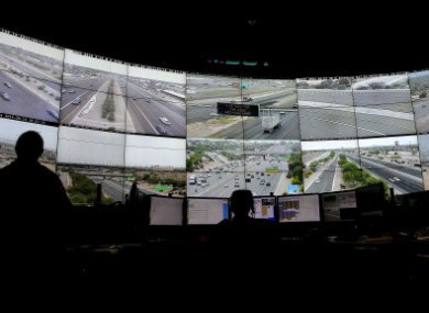 Arizona live traffic operators monitor over 200 freeway cameras throughout the Phoenix Metro area.