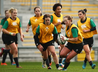 The squad recently held an open training session in Belfast.