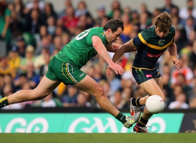 Nick Smith, right, returns for another shot at the Irish.