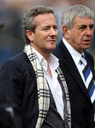 File photo: Bruce Craig stands with Ian McGeechan in 2010.