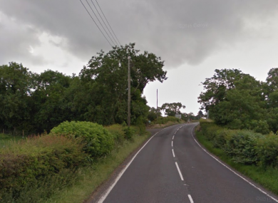 The Old Carrick Road outside Newtownabbey.