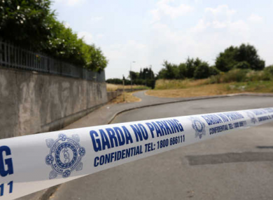 The area between St John's Lane and the Greenhill estate in Athy, County Kildare where James Keane's body was found.