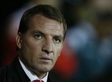 Liverpool manager Brendan Rodgers