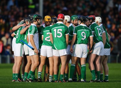 The players in question were part of the Limerick U21 team that won last year's All-Ireland final.