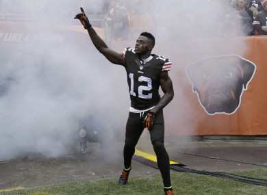 Josh Gordon is a great player...when he makes the field.