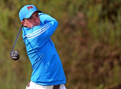 Greystones golfer Paul Dunne.