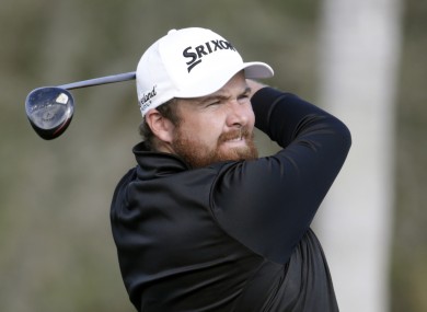 Lowry is one of four Irishmen at Augusta this week.