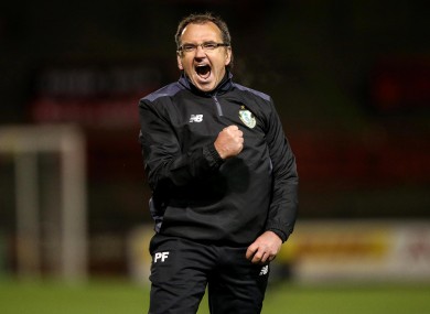 There's no doubting how much Pat Fenlon enjoyed this one.