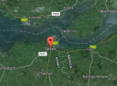 The teenager was rushed to hospital in Limerick.