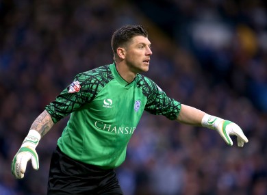 Sheffield Wednesday's Keiren Westwood has made 37 appearances in all competitions this season.