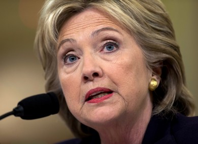 Clinton has been criticized for using a private email server while US Secretary of State.